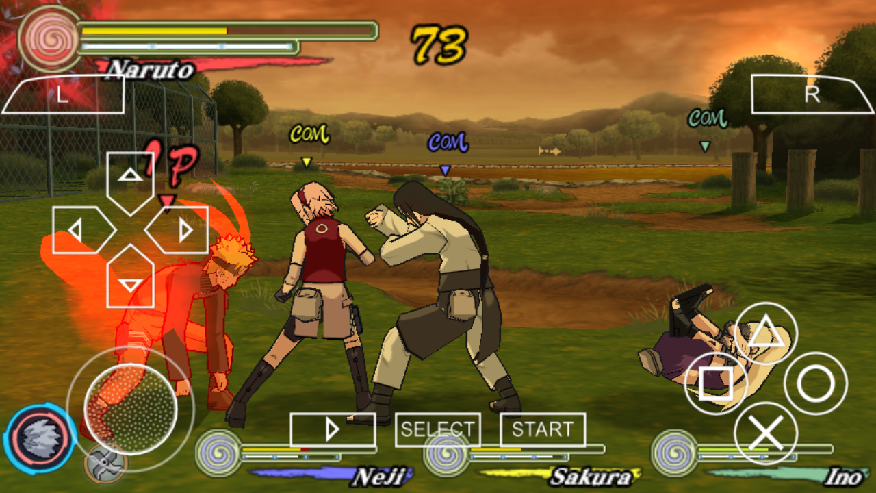download game naruto ultimate ninja 3 file iso ppsspp